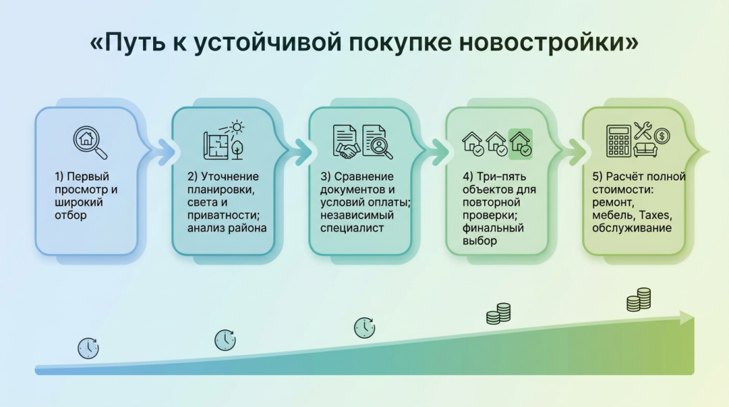 Путь к устойчивой покупке новостройки